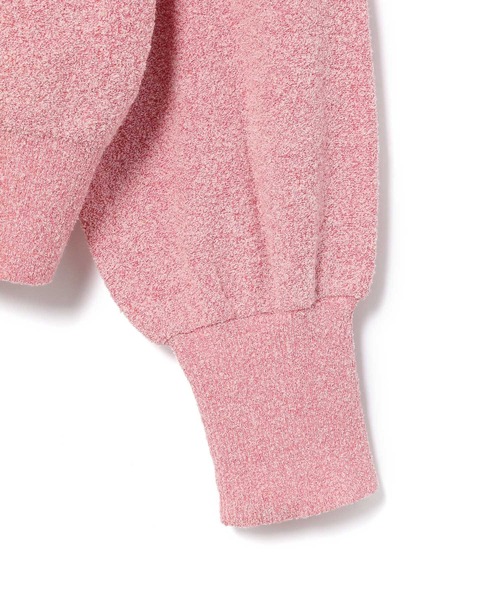 MADEMOISELLE ROPE'（マドモアゼル ロペ）の「【秋まで使える】【ドライタッチ】ビッグボタンカーディガン（カーディガン/ボレロ・レディース・チャコールグレー/レッド系その他・38）」の12枚目の写真