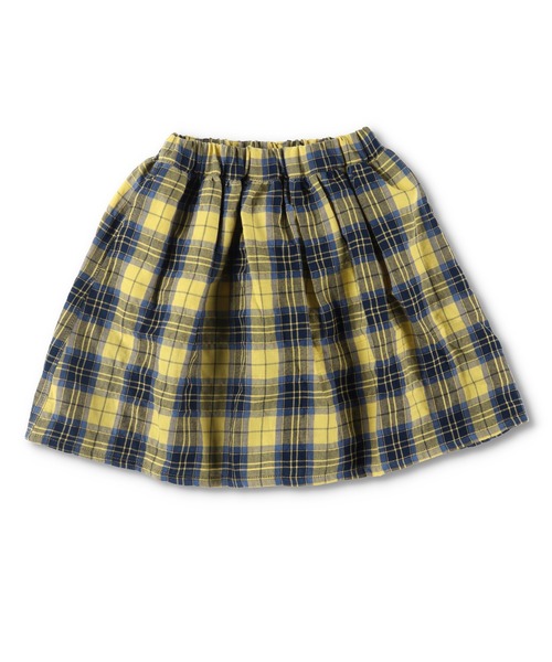 BRANSHES(ブランシェス)の「【WEB限定】チェック柄スカート(スカート・キッズ・レッド/イエロー/グレー/グリーン・L/M/XL)」の4枚目の写真