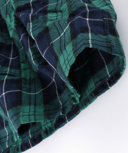 BRANSHES(ブランシェス)の「【WEB限定】チェック柄スカート(スカート・キッズ・レッド/イエロー/グレー/グリーン・L/M/XL)」の16枚目の写真