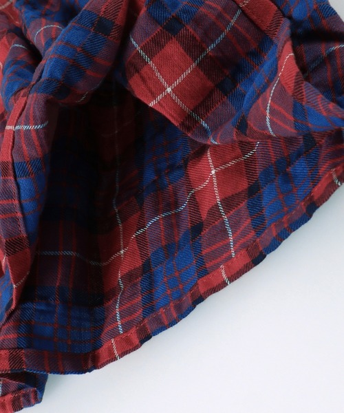 BRANSHES(ブランシェス)の「【WEB限定】チェック柄スカート(スカート・キッズ・レッド/イエロー/グレー/グリーン・L/M/XL)」の14枚目の写真