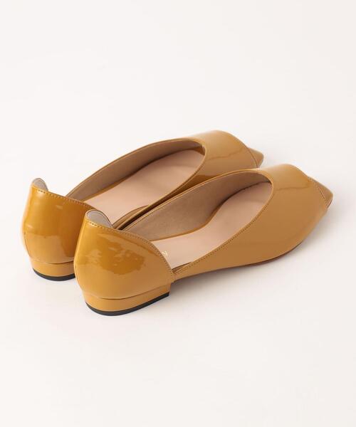 closet story（クローゼットストーリー）の「＜closet story＞ スクエア オープントゥ フラットシューズ（その他シューズ・レディース・マスタード/オレンジ系その他・23cm/23.5cm/24cm/24.5cm）」の13枚目の写真