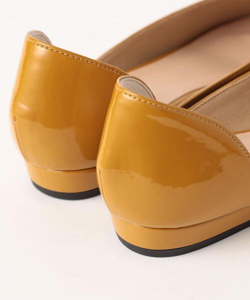 closet story（クローゼットストーリー）の「＜closet story＞ スクエア オープントゥ フラットシューズ（その他シューズ・レディース・マスタード/オレンジ系その他・23cm/23.5cm/24cm/24.5cm）」の7枚目の写真