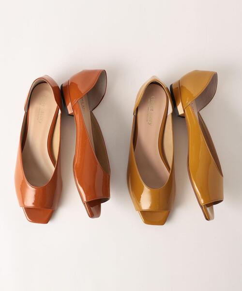 closet story（クローゼットストーリー）の「＜closet story＞ スクエア オープントゥ フラットシューズ（その他シューズ・レディース・マスタード/オレンジ系その他・23cm/23.5cm/24cm/24.5cm）」の14枚目の写真