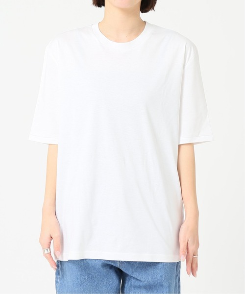 journal standard L'essage（ジャーナルスタンダードレサージュ）の「スムース Big Tee◆（Tシャツ/カットソー・レディース・ブラック/ホワイト/ベージュ・FREE）」の17枚目の写真