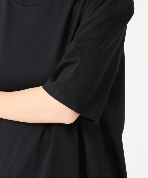 journal standard L'essage（ジャーナルスタンダードレサージュ）の「スムース Big Tee◆（Tシャツ/カットソー・レディース・ブラック/ホワイト/ベージュ・FREE）」の10枚目の写真