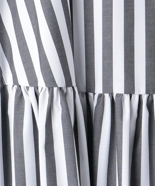 THE STATION STORE（ザ ステーション ストア）の「＜ma couleur＞ ティアード ストライプ マキシスカート（スカート・レディース・その他1・SMALL/MEDIUM）」の17枚目の写真