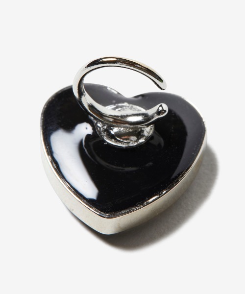 rehacer(レアセル)の「rehacer : Engage Heart Ear Cuff Made in Japan / エンゲージ ハート イヤーカフ メイドインジャパン(イヤーカフ・レディース・シルバー/ゴールド・FREE)」の7枚目の写真
