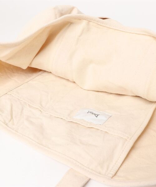 Bonum(ボナム)の「オーガニックコットンビッグトート(ショルダーバッグ・レディース・アイボリー・FREE)」の13枚目の写真