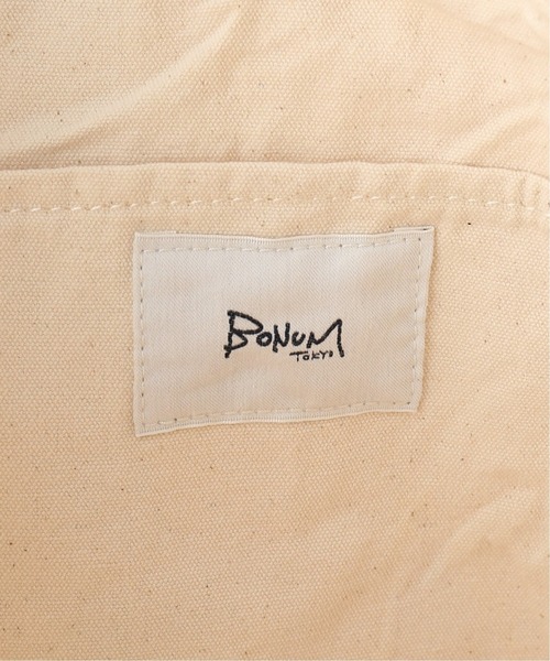 Bonum(ボナム)の「オーガニックコットンビッグトート(ショルダーバッグ・レディース・アイボリー・FREE)」の8枚目の写真