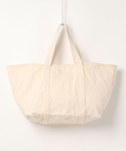 Bonum(ボナム)の「オーガニックコットンビッグトート(ショルダーバッグ・レディース・アイボリー・FREE)」の11枚目の写真