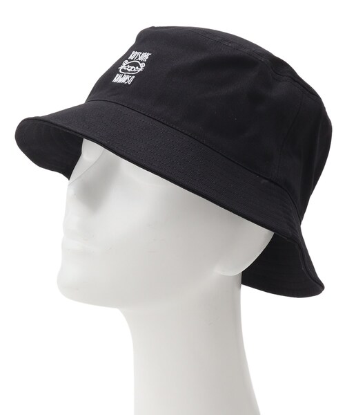 DRESKIP（ドレスキップ）の「◆HIDETRADING PRODUCT コツメカワウソ刺繍バケットハット（ハット・レディース・ブラック/アイボリー・00）」の10枚目の写真