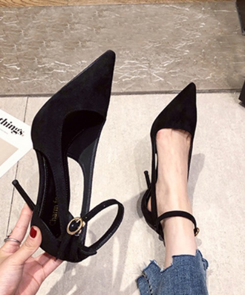 Jasmine Grandiflorum（ジャスミングランディフローラム）の「【Jasmine】スマートハイヒールパンプス (SS)（パンプス・レディース・ブラック/ベージュ・23.5cm/24.5cm/23.0cm/24.0cm/25.5cm/25.0cm/22.5cm）」の17枚目の写真
