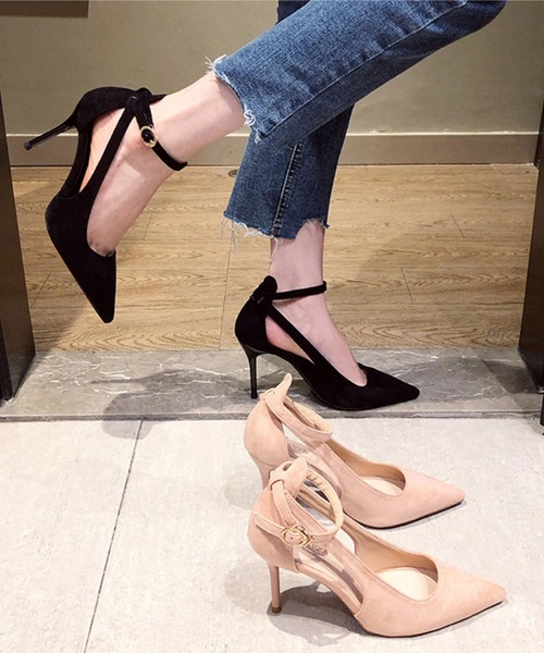 Jasmine Grandiflorum（ジャスミングランディフローラム）の「【Jasmine】スマートハイヒールパンプス (SS)（パンプス・レディース・ブラック/ベージュ・23.5cm/24.5cm/23.0cm/24.0cm/25.5cm/25.0cm/22.5cm）」の20枚目の写真