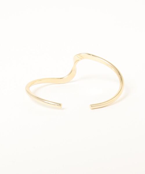 mysty woman（ミスティウーマン）の「ツイストラインバングル 954101（バングル/リストバンド・レディース・シルバー/ゴールド・FREE）」の3枚目の写真