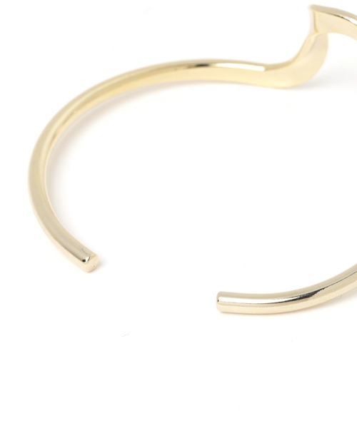 mysty woman（ミスティウーマン）の「ツイストラインバングル 954101（バングル/リストバンド・レディース・シルバー/ゴールド・FREE）」の9枚目の写真