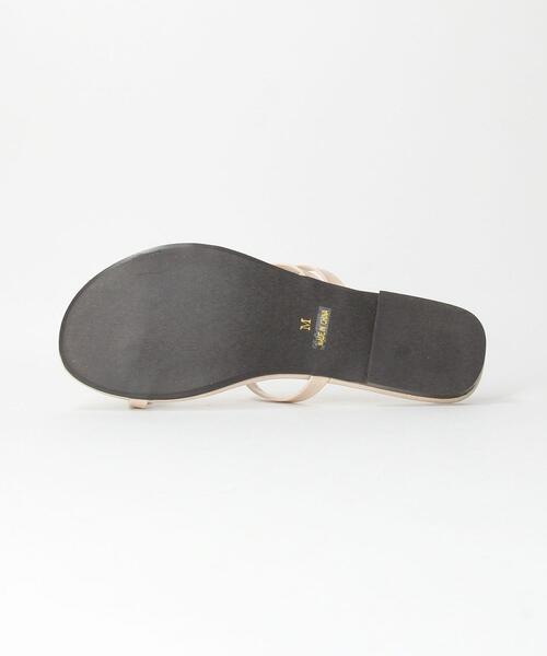 THE STATION STORE（ザ ステーション ストア）の「＜PANIER＞サムループ サンダル（サンダル・レディース・ブラック/オフホワイト・23.5cm/24.5cm）」の3枚目の写真