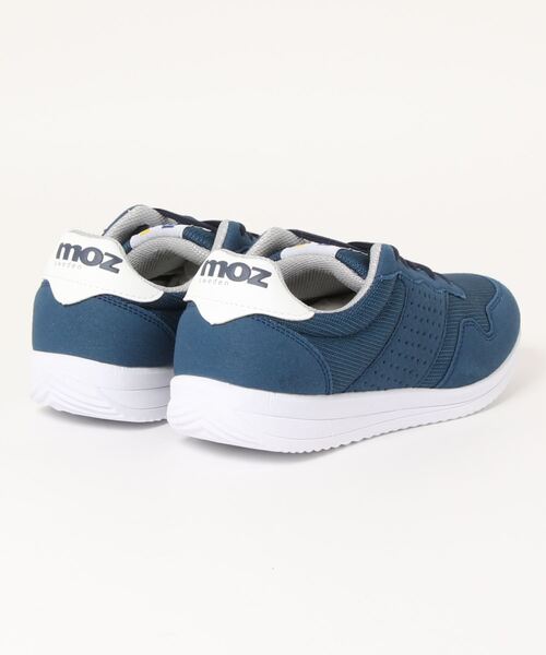 moz（モズ）の「【MOZ】レトロランニングスニーカー　8002（スニーカー・レディース・ネイビー/グレー/ピンク・23.0cm/23.5cm/24.0cm/24.5cm）」の4枚目の写真