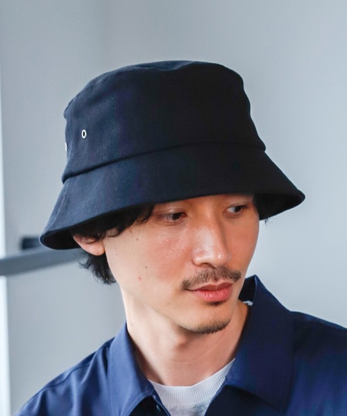 GLOBAL WORK（グローバルワーク）の「ツイルバケットハット/950535（キャップ・メンズ・ライトグリーン/ホワイト/ブルー/ブラック・FREE）」の3枚目の写真