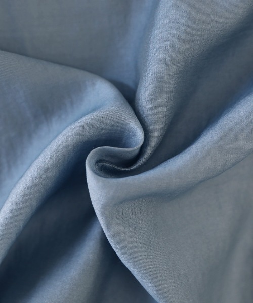 select MOCA（セレクトモカ）の「2021 SS シアーシャツジャケット（テーラードジャケット・レディース・ホワイト/ブルー・FREE）」の20枚目の写真