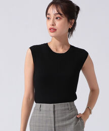B:MING by BEAMS | B:MING by BEAMS / ウォッシャブル リブ ノースリーブニット(ニット/セーター)