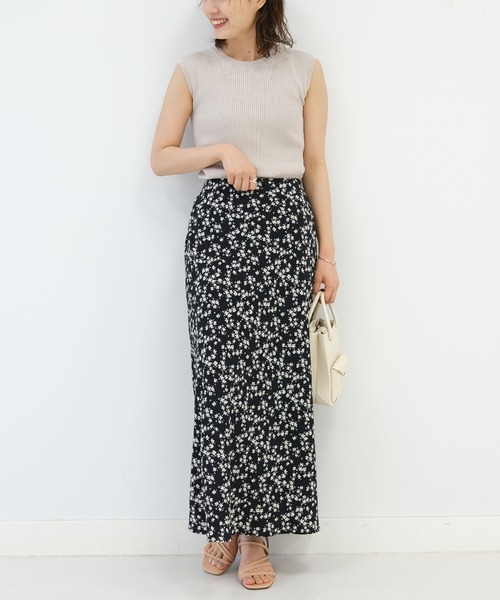 B:MING by BEAMS（ビーミングバイビームス）の「B:MING by BEAMS / ウォッシャブル リブ ノースリーブニット（ニット/セーター・レディース・ブラウン/ベージュ/ブラック/レッド系その他2・ONE SIZE）」の12枚目の写真