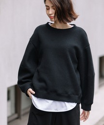 Munich | イタリーリサイクルウールリバーニット　バルーンスリーブスウェット(スウェット)