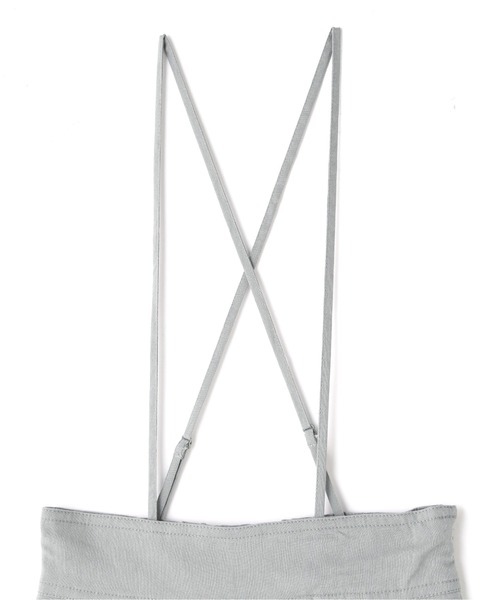 FREE'S MART（フリーズマート）の「【Sシリーズ対応】綿麻ハイウエストサス付きワイドパンツ（その他パンツ・レディース・ブラウン/ベージュ/ブルー・SMALL/MEDIUM）」の7枚目の写真