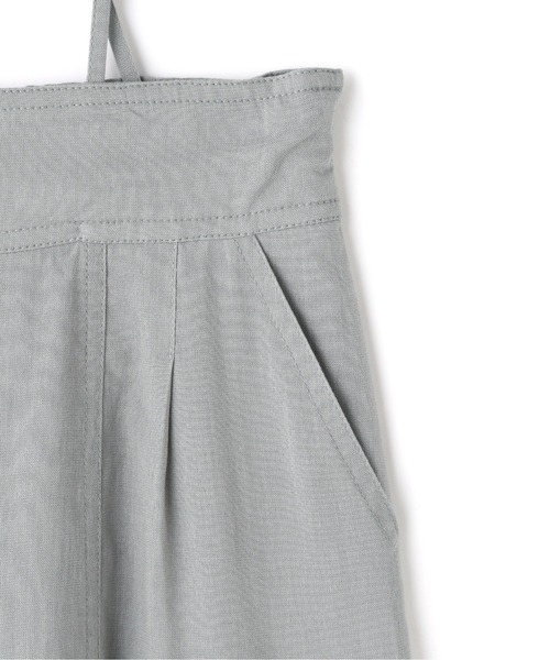 FREE'S MART（フリーズマート）の「【Sシリーズ対応】綿麻ハイウエストサス付きワイドパンツ（その他パンツ・レディース・ブラウン/ベージュ/ブルー・SMALL/MEDIUM）」の8枚目の写真