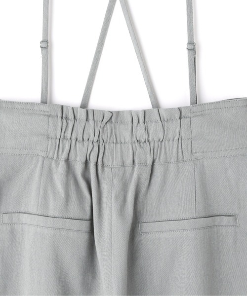 FREE'S MART（フリーズマート）の「【Sシリーズ対応】綿麻ハイウエストサス付きワイドパンツ（その他パンツ・レディース・ブラウン/ベージュ/ブルー・SMALL/MEDIUM）」の10枚目の写真