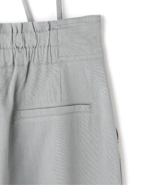 FREE'S MART（フリーズマート）の「【Sシリーズ対応】綿麻ハイウエストサス付きワイドパンツ（その他パンツ・レディース・ブラウン/ベージュ/ブルー・SMALL/MEDIUM）」の11枚目の写真