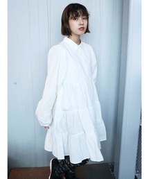 merry jenny | ティアードミニワンピース(ワンピース)