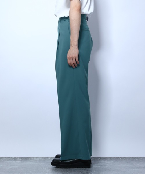 HARE（ハレ）の「ワイドフレアトラウザー(HARE)（その他パンツ・メンズ・ブラック/ベージュ/ブルー・SMALL/MEDIUM）」の12枚目の写真