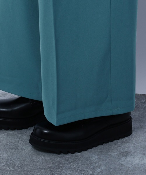 HARE（ハレ）の「ワイドフレアトラウザー(HARE)（その他パンツ・メンズ・ブラック/ベージュ/ブルー・SMALL/MEDIUM）」の16枚目の写真