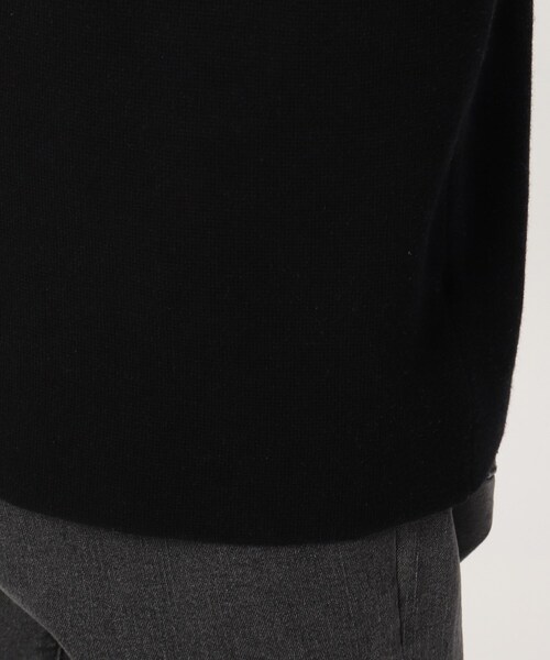 tk.TAKEO KIKUCHI(ティーケータケオキクチ)の「◆ミラノリブタートルネックニット(ニット/セーター・メンズ・ブラック/ダークオリーブ/ワインレッド/オフホワイト・04/03/02/01)」の11枚目の写真