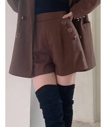 RESEXXY | フロントボタンショートパンツ【セットアップ着用可能】(その他パンツ)