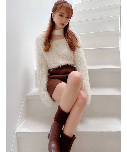 RESEXXY（リゼクシー）の「フロントボタンショートパンツ【セットアップ着用可能】（その他パンツ・レディース・グリーン/ブラウン/ブラック・FREE）」の5枚目の写真