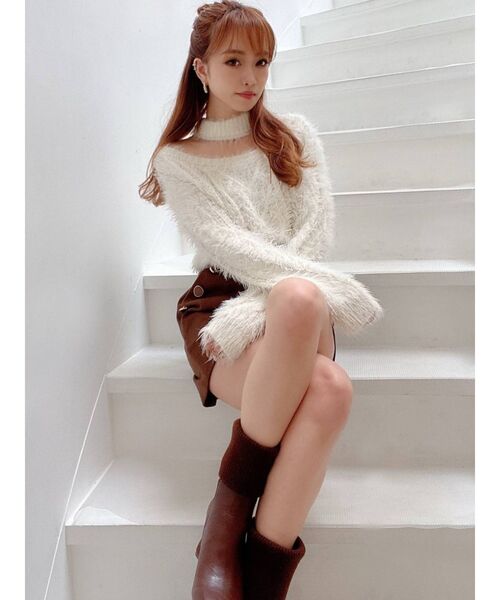 RESEXXY（リゼクシー）の「フロントボタンショートパンツ【セットアップ着用可能】（その他パンツ・レディース・グリーン/ブラウン/ブラック・FREE）」の6枚目の写真