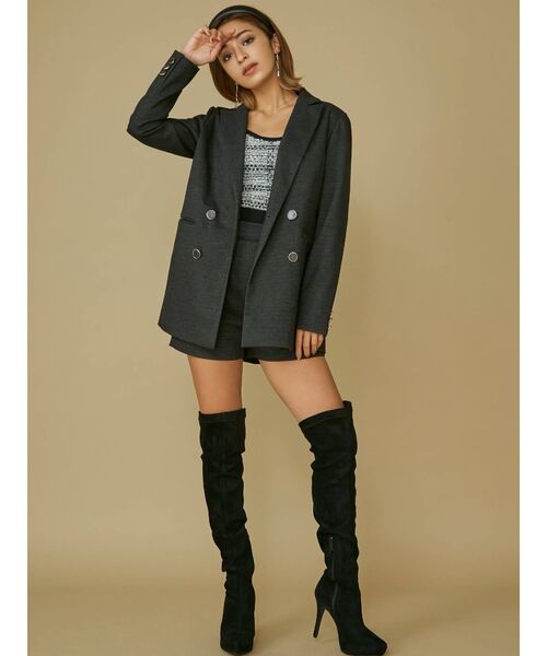 RESEXXY（リゼクシー）の「フロントボタンショートパンツ【セットアップ着用可能】（その他パンツ・レディース・グリーン/ブラウン/ブラック・FREE）」の11枚目の写真