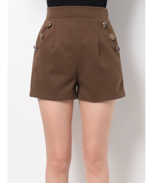 RESEXXY（リゼクシー）の「フロントボタンショートパンツ【セットアップ着用可能】（その他パンツ・レディース・グリーン/ブラウン/ブラック・FREE）」の13枚目の写真