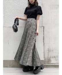 dazzlin | テクスチャーナロースカート(スカート)