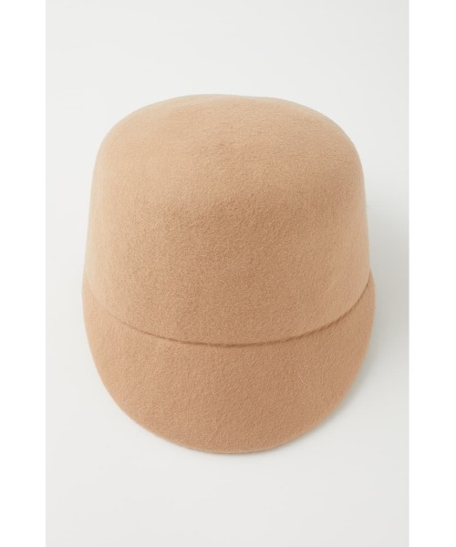 MOUSSY（マウジー）の「JOCKEY FELT キャップ（キャップ・レディース・ブラック/ベージュ・FREE）」の8枚目の写真