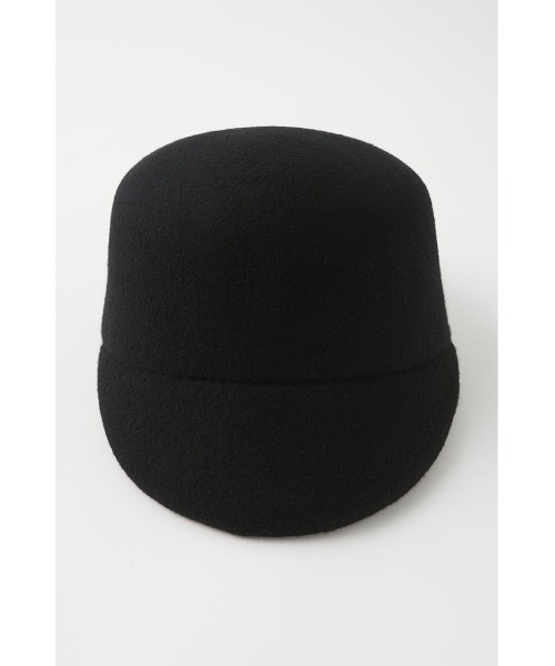 MOUSSY（マウジー）の「JOCKEY FELT キャップ（キャップ・レディース・ブラック/ベージュ・FREE）」の7枚目の写真