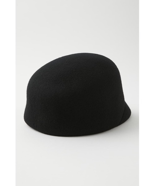 MOUSSY（マウジー）の「JOCKEY FELT キャップ（キャップ・レディース・ブラック/ベージュ・FREE）」の6枚目の写真
