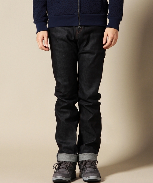 MONKEY TIME（モンキータイム）の「＜WVM＞ STRC DENIM SLIM/パンツ ◆（デニムパンツ・メンズ・ネイビー・32inch/28inch/34inch/30inch）」の3枚目の写真