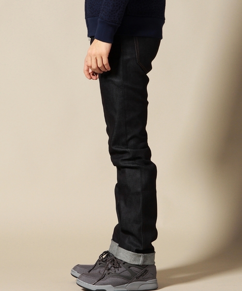 MONKEY TIME（モンキータイム）の「＜WVM＞ STRC DENIM SLIM/パンツ ◆（デニムパンツ・メンズ・ネイビー・32inch/28inch/34inch/30inch）」の4枚目の写真