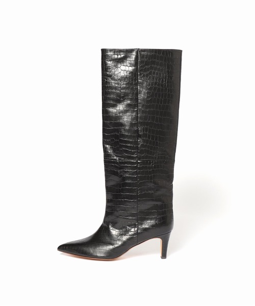 pelleterno(ペレテルノ)の「【Pelleterno】ポインテッドロングブーツ◆(ブーツ・レディース・ブラック・38/39/37/36)」の5枚目の写真