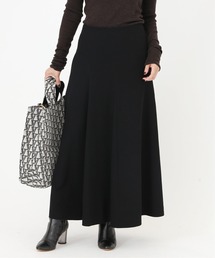 VERMEIL par iena | ダブルクロスアシンメトリーマキシスカート◆(スカート)