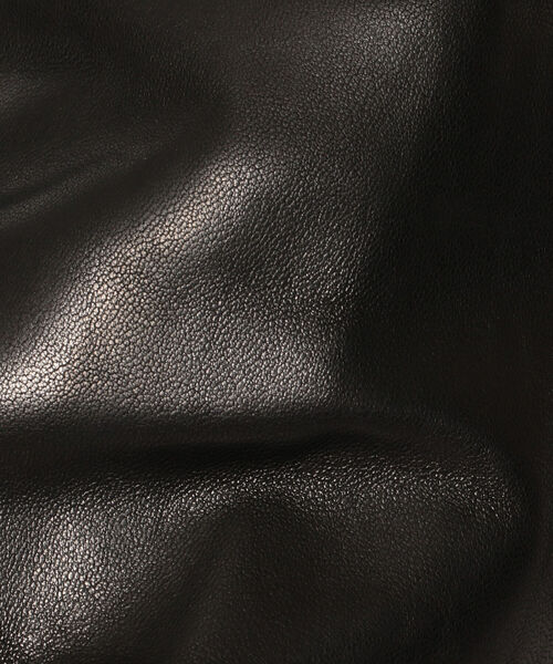 AVIREX（アヴィレックス）の「レザー シャツ / LEATHER CPO SHIRT / アヴィレックス / AVIREX（その他アウター・メンズ・ブラック・XX-LARGE/X-LARGE/MEDIUM/LARGE）」の9枚目の写真