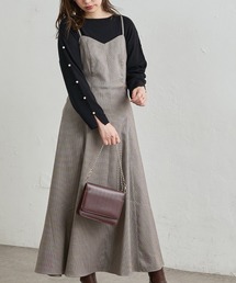 natural couture | 【WEB限定】マーメイドバックリボンワンピース(ワンピース)