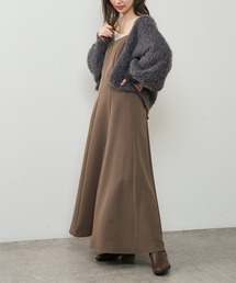 natural couture | 【WEB限定】マーメイドバックリボンワンピース(ワンピース)